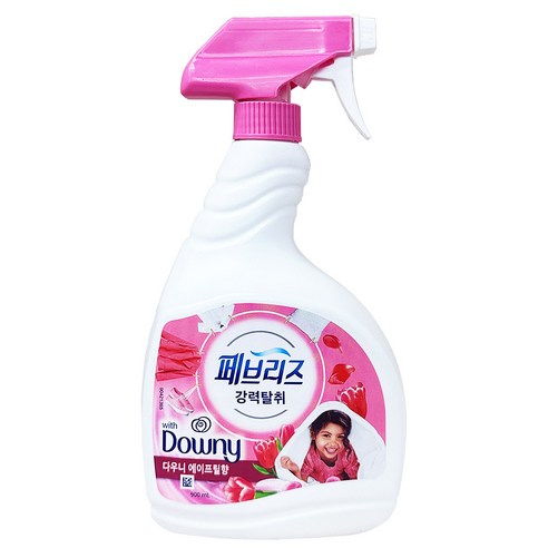 페브리즈 섬유탈취제 다우니 에이프릴향 대용량 본품, 900ml, 2개