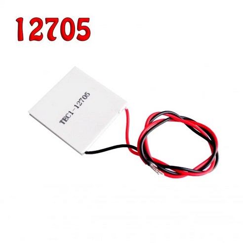 펠티어 소자 펠티에 냉각 열전 40x40mm 12V 요소 모듈, 9.TEC112705