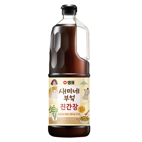 샘표 새미네부엌 진간장, 1.7L, 1개