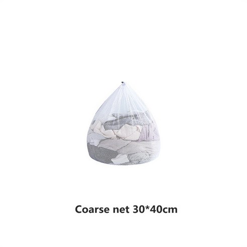 세탁 가방 주최자 Drawstring 메쉬 속옷 세탁 바구니 그물 세탁기 가방 대용량 더러운 세탁 가방, 색깔1