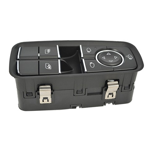 Ursmart 윈도우 미러 스위치 99161315502DML For Porsche 991 718 터보/GT2 RS, 설명, 블랙, 플라스틱
