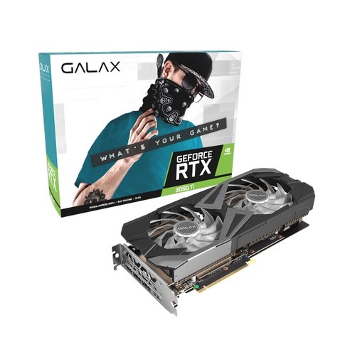 갤럭시 지포스 RTX 3060 Ti EX BLACK OC D6 8GB LHR