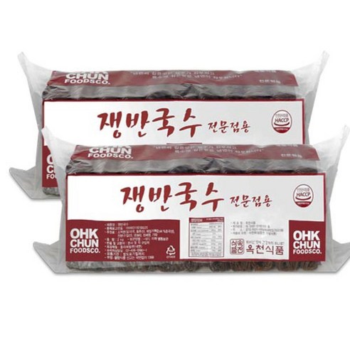 카도쉬 옥천 쟁반 국수 2kgx2개(업소 전문점), YN_!-> 1, 2kg