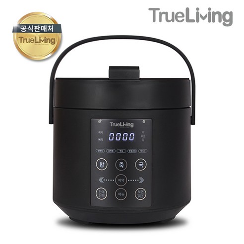 갓성비 끝판왕, 트루리빙 전기 압력밥솥 KRC-34WK로 맛있는 밥상을 완성하세요!