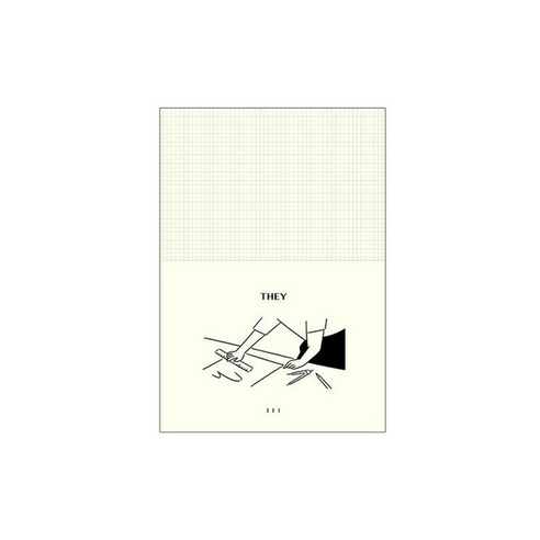 피키디아 라이터스 노트 4종, they, 1세트