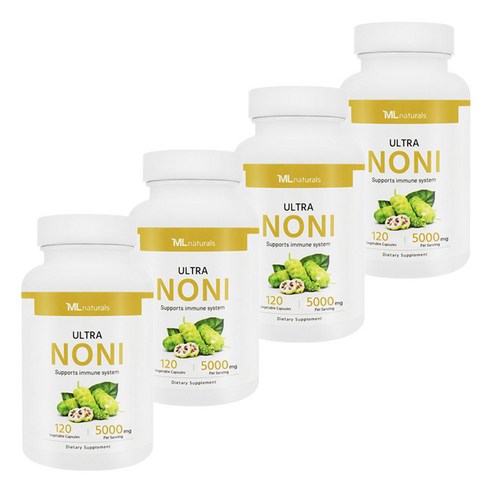 마이라이프 내추럴스 노니 3000mg, 120정, 4개