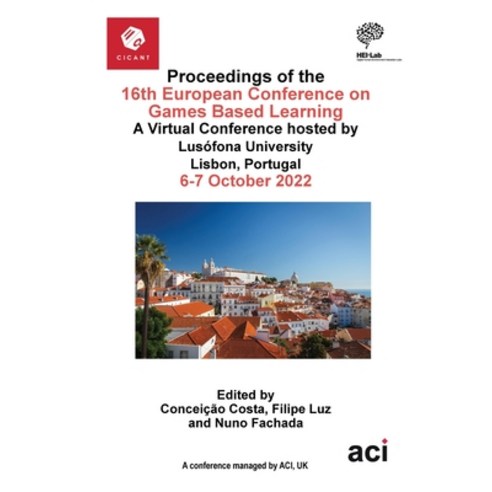 (영문도서) Proceedings of the 16th European Conference on Games Based Learning - ECGBL 2022 Paperback, Acpil, English, 9781914587511