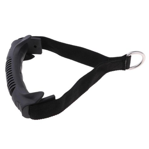 체육관 저항 밴드는 요가 적당을 위한 PVC 훈련 장비 그립을 취급합니다, 블랙, Polyster PVC