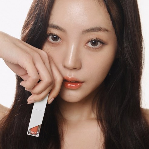 [콰티] 더 글라스 타투 틴트 (16color), 12 soft coral  (소프트코랄 : 펜시만다린), 3.9g, 1세트