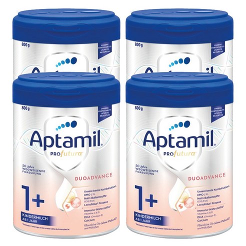 아기 성장에 최적화된 압타밀 프로푸트라 듀오어드밴스 킨더밀쉬 1+ 분유 리뷰 압타밀킨더밀쉬