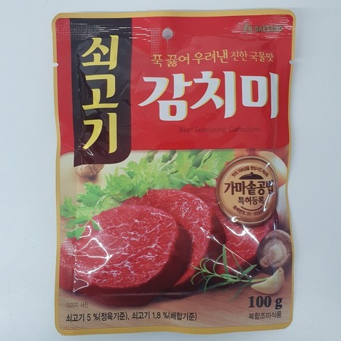 대상 쇠고기 감치미, 100g, 1개