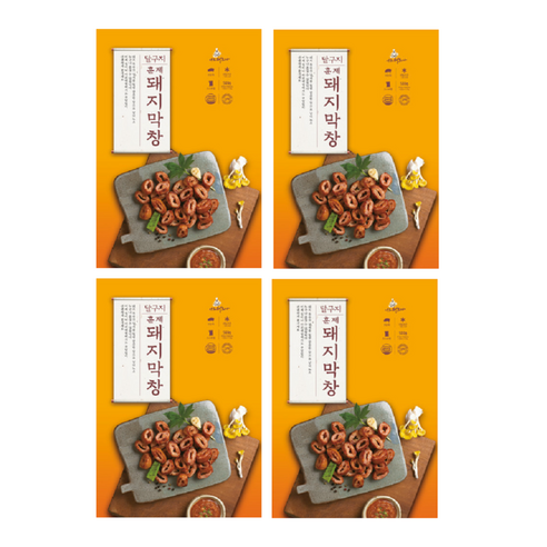 대한민국장사꾼 달구지 훈제 돼지막창 500g 소스포함, 2개