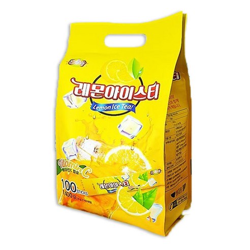 이데이 레몬 아이스티 100스틱, 1400g, 100개입, 1개