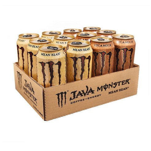Monster Energy Java Variety Pack 몬스터 에너지 자바 버라이어티 팩 15oz(443ml) 12팩