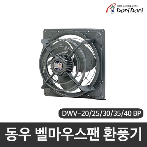 산업 현장의 쾌적함과 안전을 책임지는 강력한 환풍기