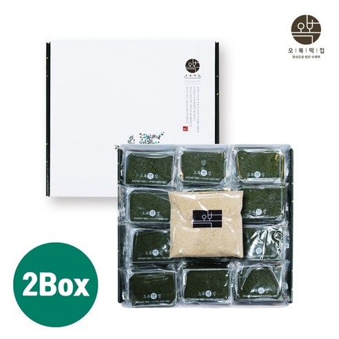 쑥인절미 제주 한라산쑥떡 국내산 찹쌀 쑥 인절미 떡 개별포장 찹쌀떡 한라산 해풍쑥 쑥떡 콩고물 인절미떡 전통떡 아침대용 선물세트 생일 행사 잔치 답례떡 오복떡집 맛집 새벽배송, Brainbee 2TEP