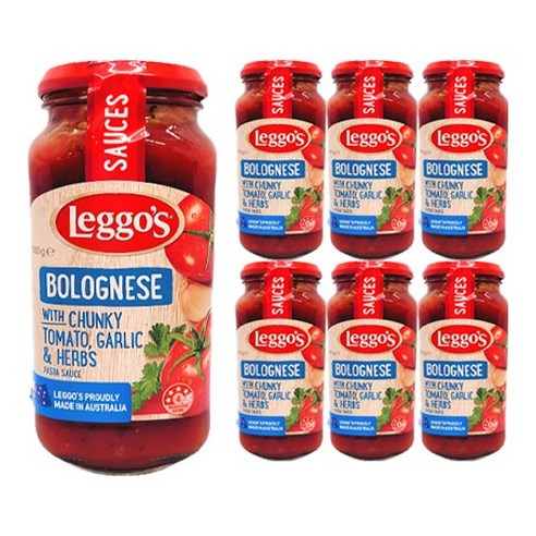 레고스 볼로네이즈 파스타 소스, 500g, 7개