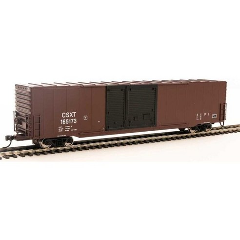 Walthers HO Scale 60' PS 자동차 부품 박스카 CSX 운송CSXT 165181