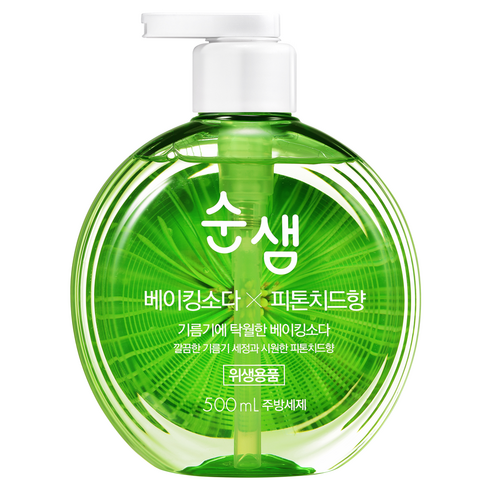 순샘 베이킹소다 피톤치드 주방세제, 500ml, 1개