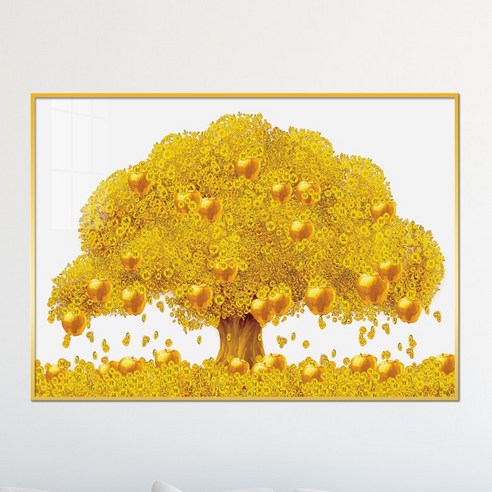 황금빛 나무 액자로 긍정적인 에너지와 행운을 집안에!