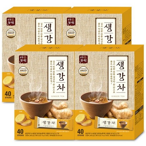 다농원 생강차, 600g, 40개입, 4개