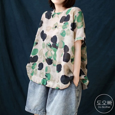 여름을 시원하게! 도오빠 여성 반팔 티셔츠 소개