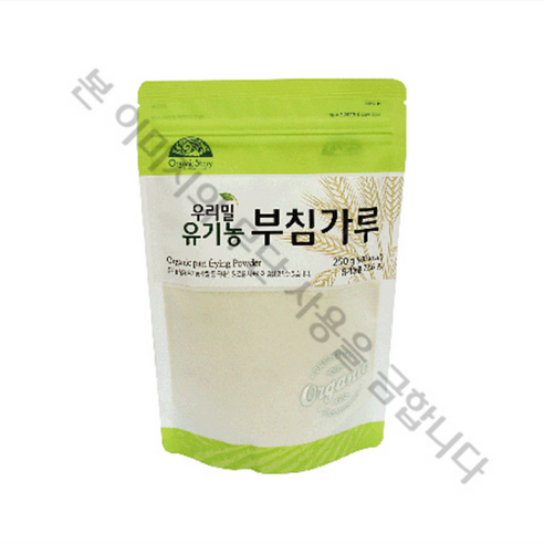 오가닉스토리 우리밀 유기농 부침가루 250g, 1개