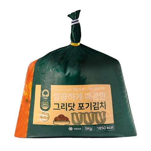 그리닷 포기김치: 깊은 맛과 신선함으로 빚어낸 밥상의 주인공 그리닷