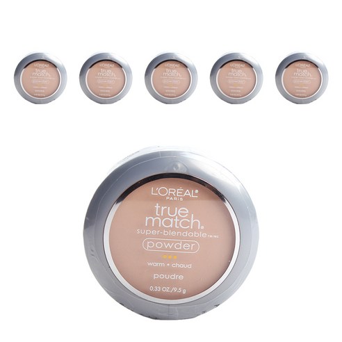 로레알파리 트루 매치 슈퍼-블렌더블 파우더 9.5g, Nude Beige, 6개
