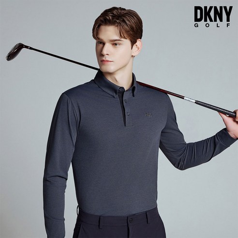 [DKNY GOLF] 긴팔 카라 티셔츠 남성 3컬러 택1