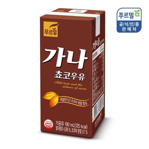 푸르밀 가나초코우유