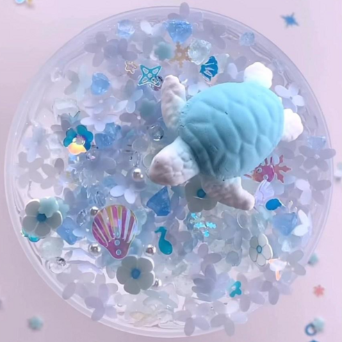 [에밀리슬라임] 전설의거북이, 1개, 180g, 클리어
