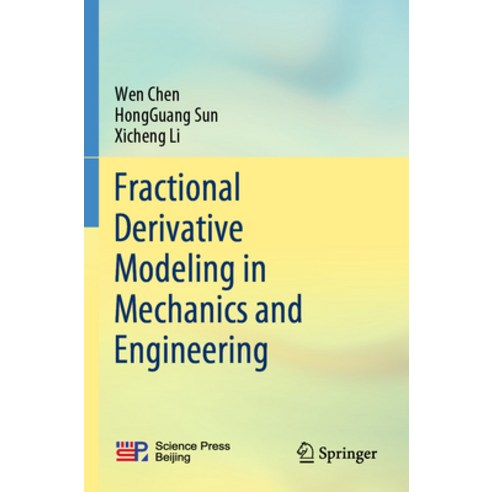 (영문도서) Fractional Derivative Modeling in Mechanics and Engineering Paperback, Springer, English, 9789811688041