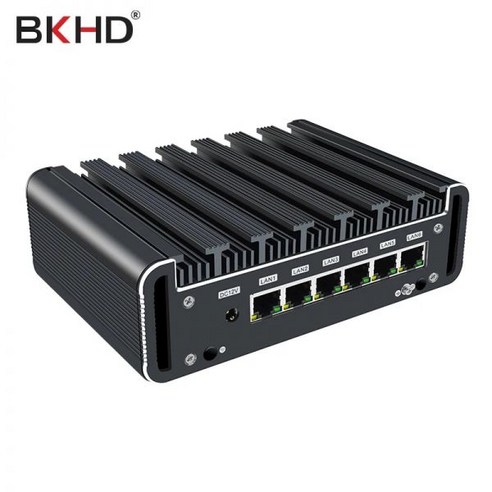 인텔 코어 I3 8130U 4GB 64GB 6LAN 1COM 4USB 듀얼 코어 방화벽 pfsense 미니 PC 미니컴퓨터 I3 8130U, Celeron 3855U, NO RAM NO SSD