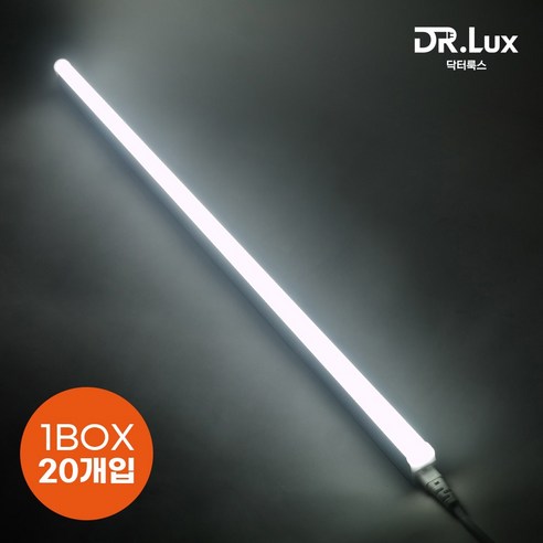 닥터룩스 간접조명 LED T5 15w 900mm, 주광색, 20개