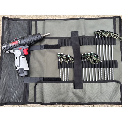 망치는 잊으세요! 드릴팩으로 캠핑의 즐거움을 더하세요!