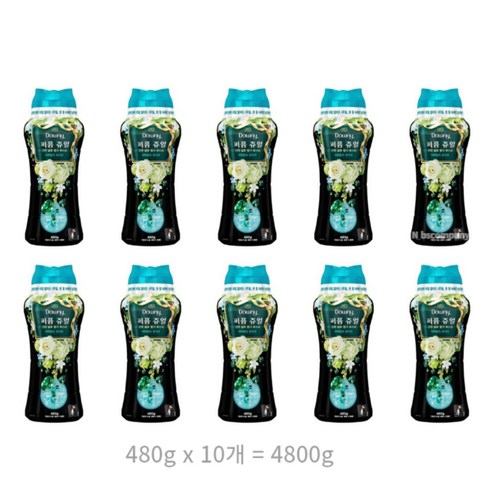 다우니 퍼퓸 쥬얼 에메랄드 브리즈 향기 지속제, 4800g, 1개