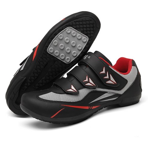 [XIG] 2022 사이클링 신발 mtb 자전거 스니커즈 클리트 미끄럼 방지 남성용 산악 자전거 신발 자전거 신발 spd road footwear speed carbon, 36, 색깔4