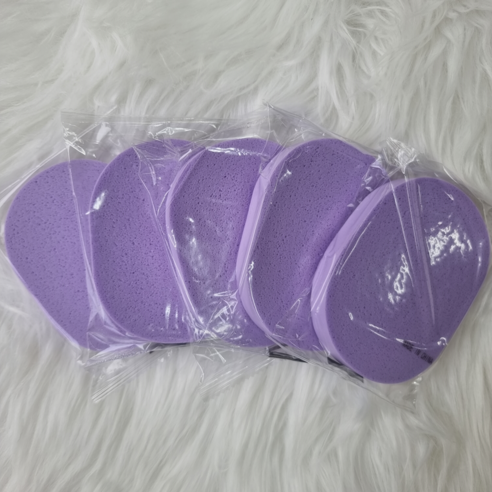 쥬띠크 클렌징 해면 스펀지 15mm, 퍼플, 20개