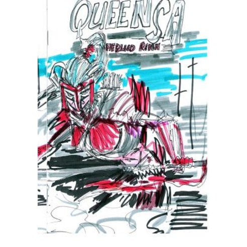 Queen Sa the Blood Reign Hardcover, Blurb