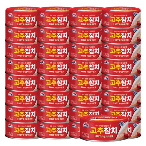 <올따옴> 사조 고추참치 135g 33입, 33개