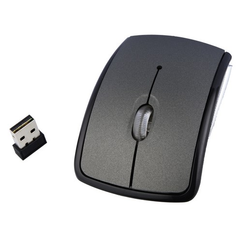 접을 수 있는 USB 광전 마우스 게임 오피스 액세서리 14*9*5cm, 그레이
