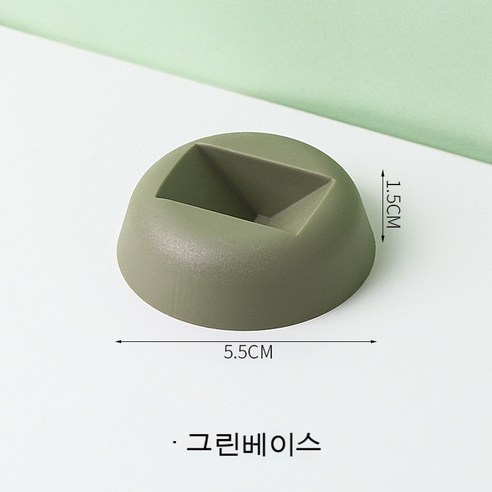 FULE KORELAN 매우 유용한 일상 가제트산화 방지 pe막 액세서리 케이스 휴대용 투명 수납함 귀걸이 귀걸이 귀걸이 목걸이 박막 부상 전시함, 그린 베이스
