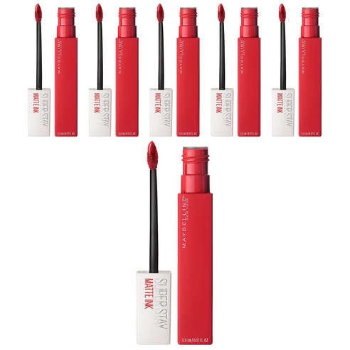 메이블린 뉴욕 슈퍼 스테이 립 잉크 5ml, 020 Pioneer, 6개
