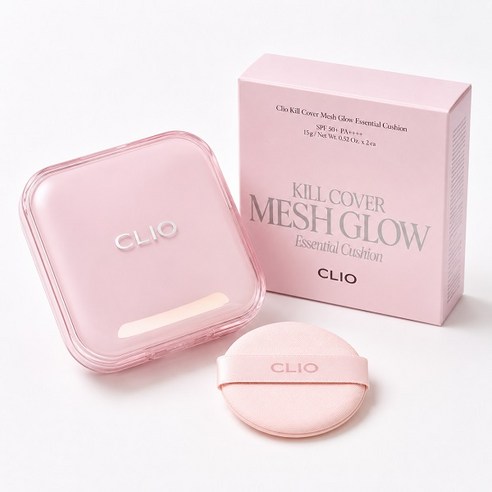 클리오 킬커버 메쉬글로우 에센셜쿠션 기획 15g, 21N 리넨, 1개