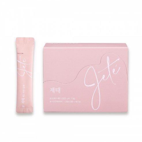 제때 먹는 소화효소 제때효소 (딸바맛) 1상자 30개입, 90g, 1개