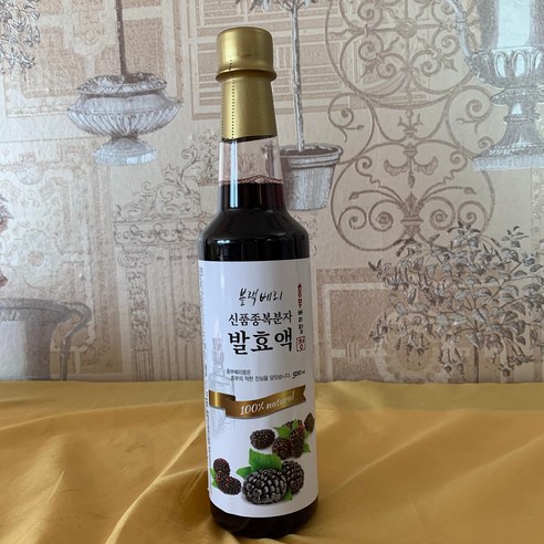 흥부베리팜 블랙베리(복분자)발효원액 국산100% 500ml PET - 전통건강식품 | 쿠팡