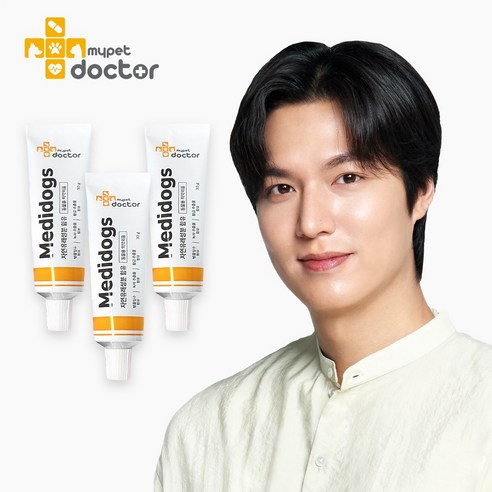 [마이펫닥터] 메디독스 강아지 연고 발바닥 습진 피부병 아토피 보습 30g, 3개