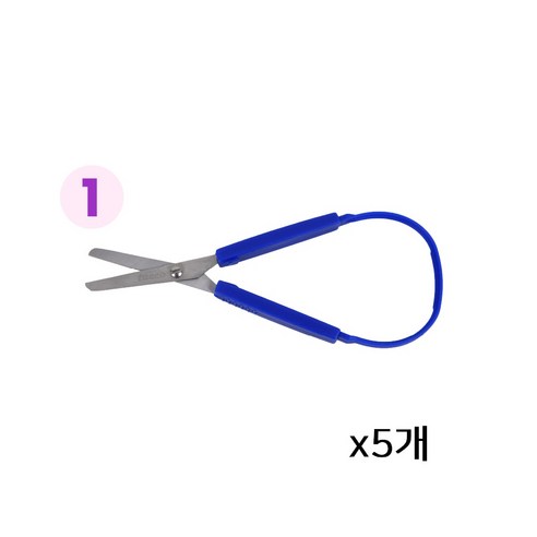 TACCO 유아용 디자인 가위 7종, 탄성가위, 5개