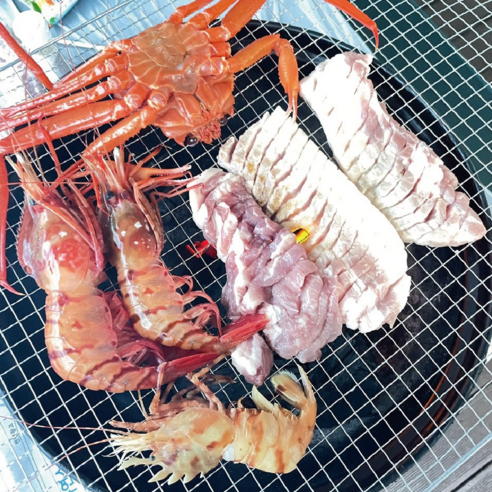 청정 해역 독도에서 자란 신선하고 영양 가득한 새우